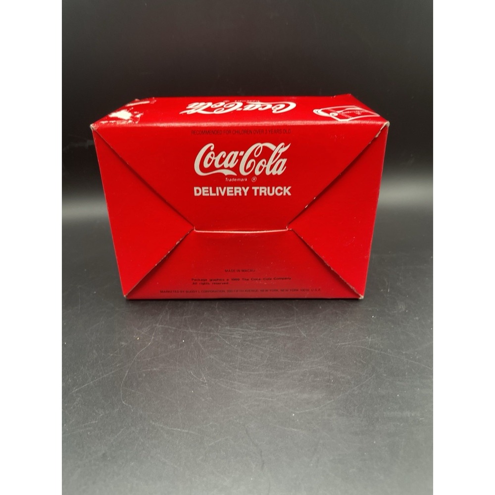 Buddy‎ L Coca Cola Brand Delivery Truck Tough Steel Built to Last 1989 (NIB) 443 - Picture 4 of 8